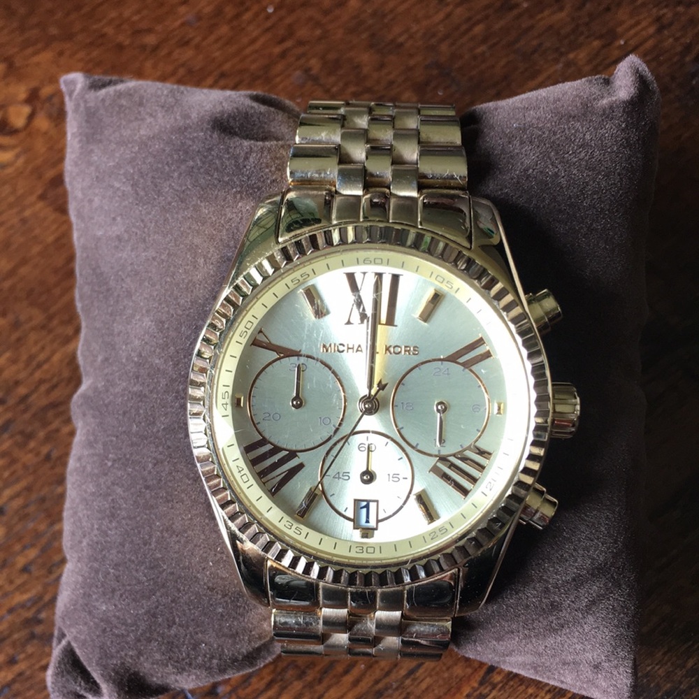 Michael Kors gold watch